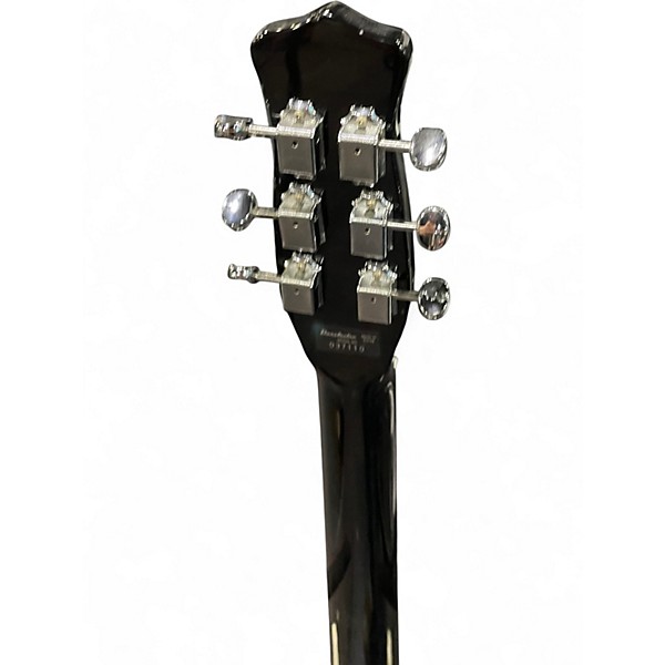 Used Danelectro 59m Black Solid Body Electric Guitar