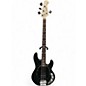 Used Ernie Ball Music Man Sterling S.U.B. StingRay RAY4 Matte Black Electric Bass Guitar thumbnail