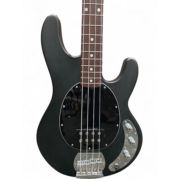 Used Ernie Ball Music Man Sterling S.U.B. StingRay RAY4 Matte Black Electric Bass Guitar