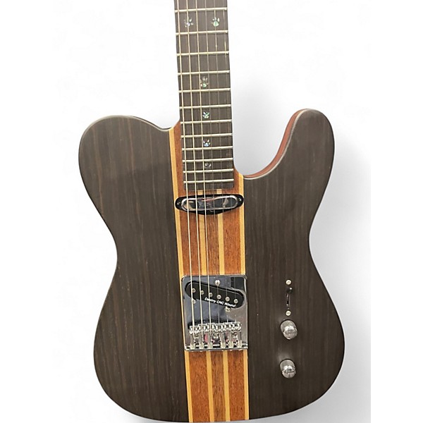 Used Wolf T Dawg Natural Solid Body Electric Guitar