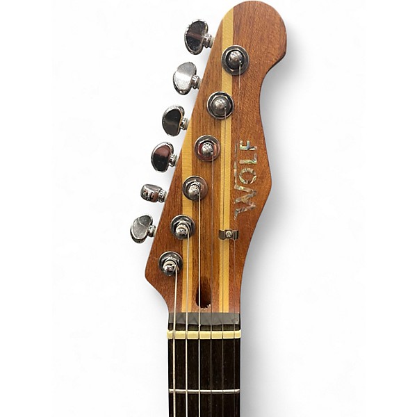 Used Wolf T Dawg Natural Solid Body Electric Guitar