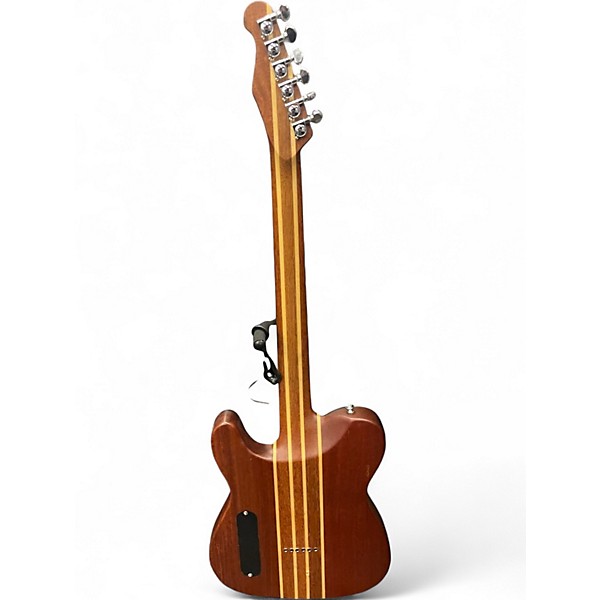 Used Wolf T Dawg Natural Solid Body Electric Guitar