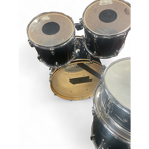 Used Mapex 5 Piece V Series Black Drum Kit