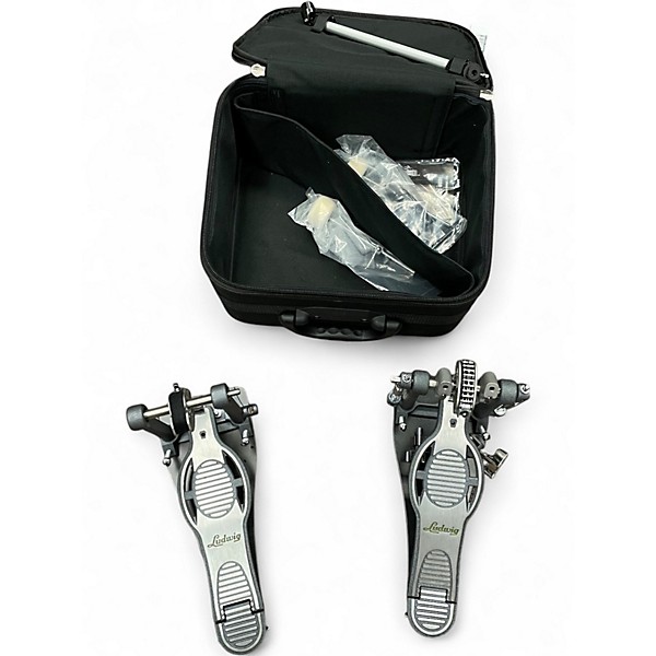 Used Ludwig SPEEDFLYER L205SF Double Bass Drum Pedal