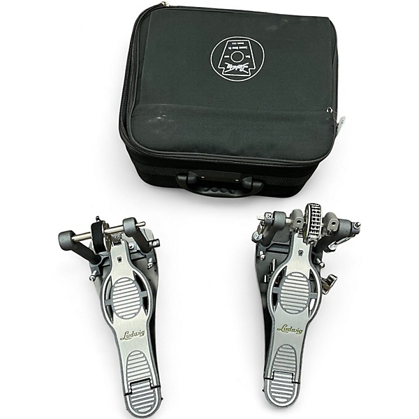 Used Ludwig SPEEDFLYER L205SF Double Bass Drum Pedal
