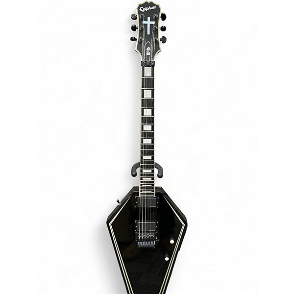 Used Epiphone GRAVEYARD DISCIPLE Black Hollow Body Electric Guitar
