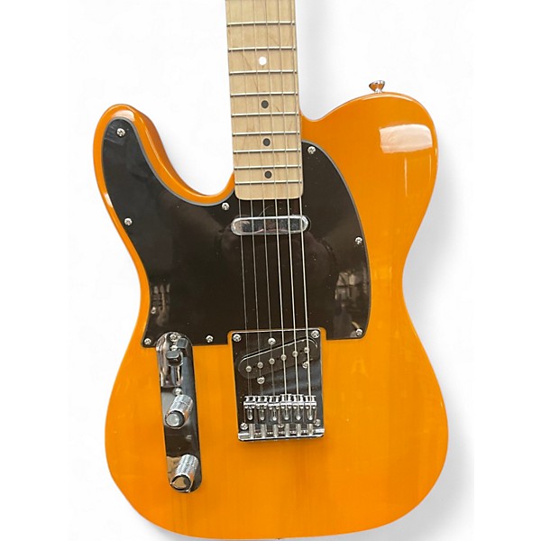 Used Squier Affinity Telecaster Left Handed Butterscotch Electric Guitar