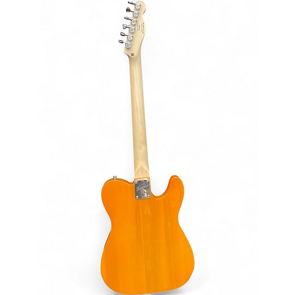 Used Squier Affinity Telecaster Left Handed Butterscotch Electric Guitar