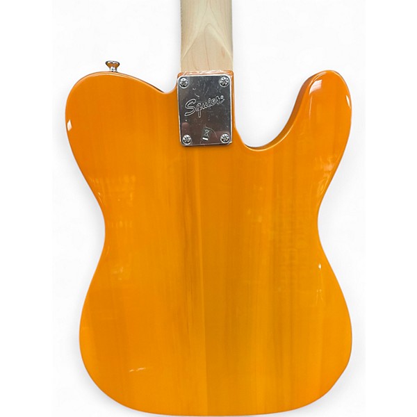 Used Squier Affinity Telecaster Left Handed Butterscotch Electric Guitar