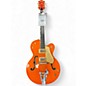 Used Gretsch Guitars G6120-1959LTV Chet Atkins Signature Orange Hollow Body Electric Guitar thumbnail
