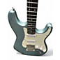 Used Donner Seeker HSS Metallic Aqua Marine Solid Body Electric Guitar