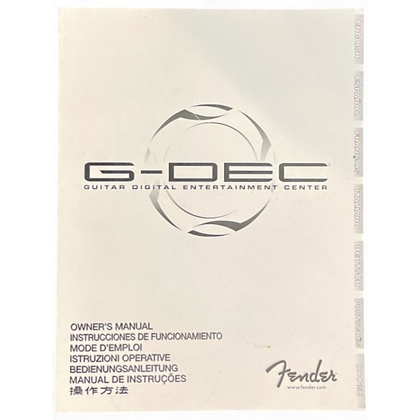 Used Fender G DEC Guitar Combo Amp