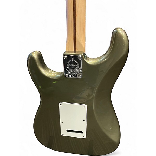 Used Fender American Standard Stratocaster Jade Pearl Metallic Solid Body Electric Guitar