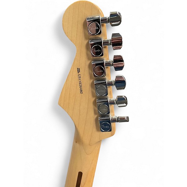 Used Fender American Standard Stratocaster Jade Pearl Metallic Solid Body Electric Guitar