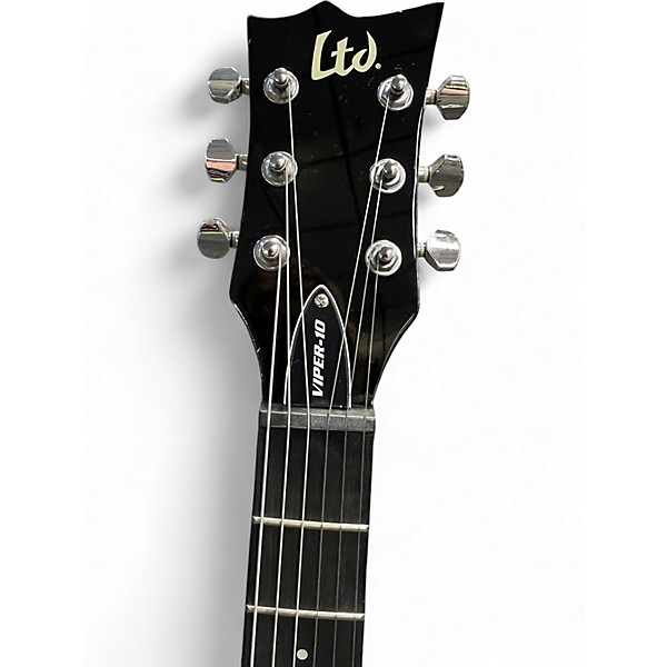 Used ESP LTD Viper 10 Black Solid Body Electric Guitar