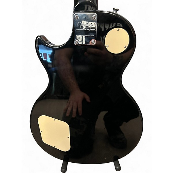 Used Epiphone Les Paul 100 Bolt On Black Solid Body Electric Guitar