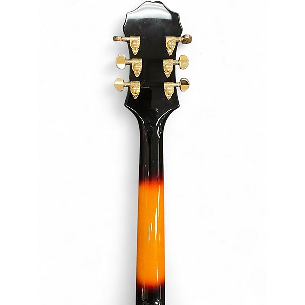 Used Epiphone Emperor II Joe Pass Signature 2 Tone Sunburst Hollow Body Electric Guitar