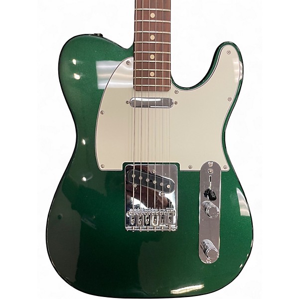 Used Fender PLAYER II TELECASTER British Racing Green Solid Body Electric Guitar