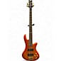 Used Schecter Guitar Research Stiletto Elite 5 String Honey Burst Electric Bass Guitar thumbnail