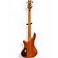 Used Schecter Guitar Research Stiletto Elite 5 String Honey Burst Electric Bass Guitar