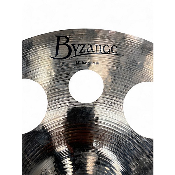 Used MEINL 18in Byzance Trash Crash Cymbal