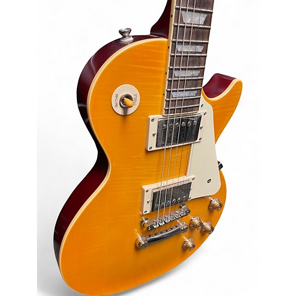 Used Epiphone 1959 Reissue Les Paul Standard Lemonburst Solid Body Electric Guitar