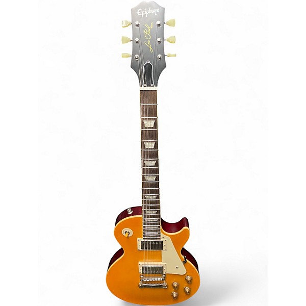 Used Epiphone 1959 Reissue Les Paul Standard Lemonburst Solid Body Electric Guitar