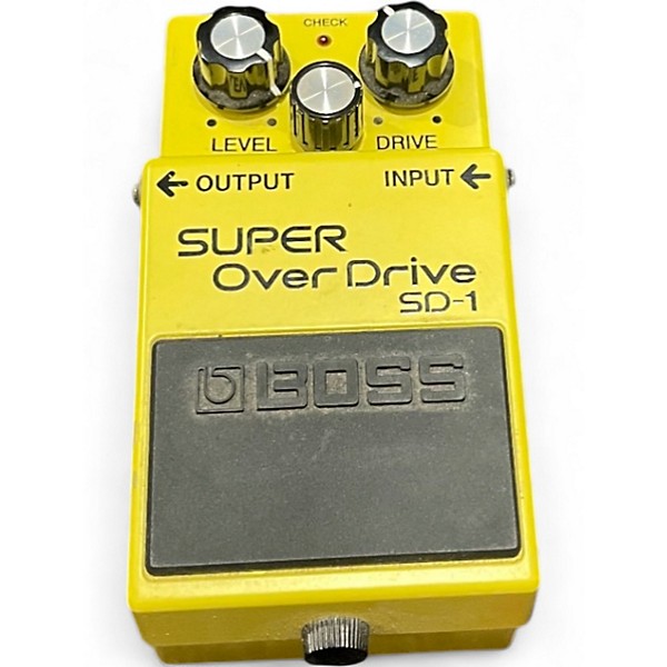 Used BOSS SD1 Super Overdrive Effect Pedal