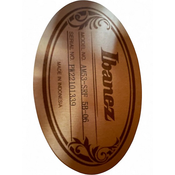 Used Ibanez AM53 RED  Hollow Body Electric Guitar