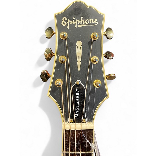 Used Epiphone DR500RNS MASTERBILT Vintage Natural Acoustic Guitar