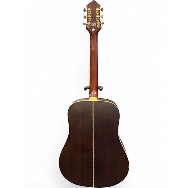 Used Epiphone DR500RNS MASTERBILT Vintage Natural Acoustic Guitar