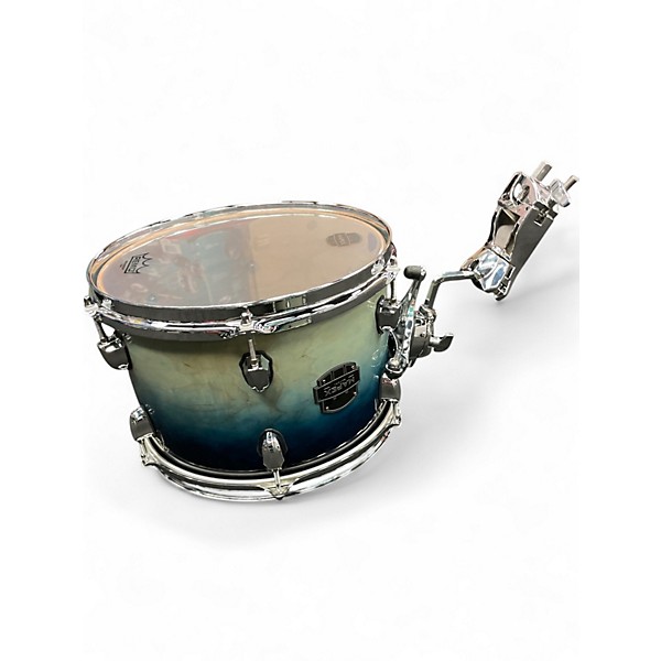 Used Mapex 5 Piece Saturn Standard Tropical Turquoise Drum Kit