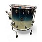 Used Mapex 5 Piece Saturn Standard Tropical Turquoise Drum Kit