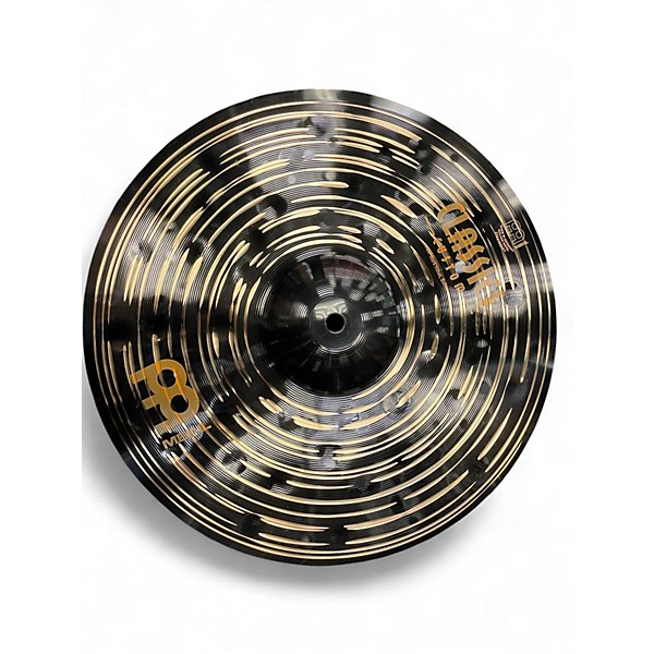 Used MEINL 14in classic custom dark set Cymbal