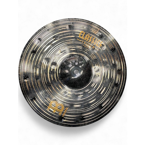 Used MEINL 14in classic custom dark set Cymbal