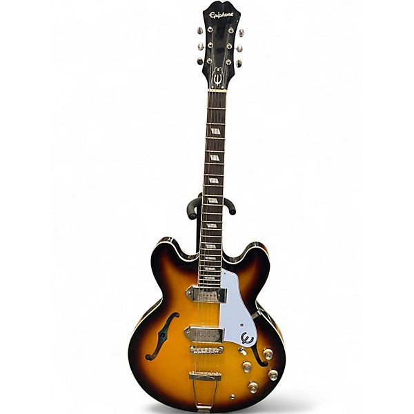 Used Epiphone Casino 2 Color Sunburst Hollow Body Electric Guitar