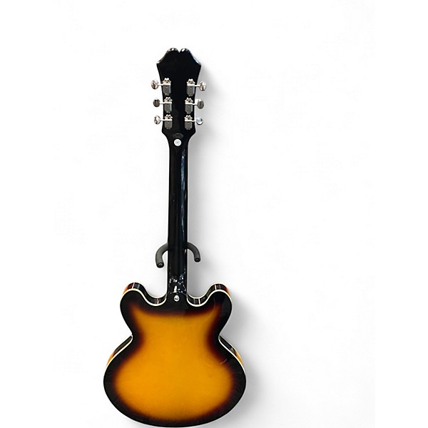 Used Epiphone Casino 2 Color Sunburst Hollow Body Electric Guitar