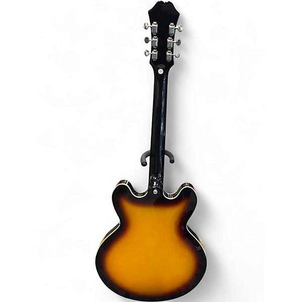 Used Epiphone Casino 2 Color Sunburst Hollow Body Electric Guitar
