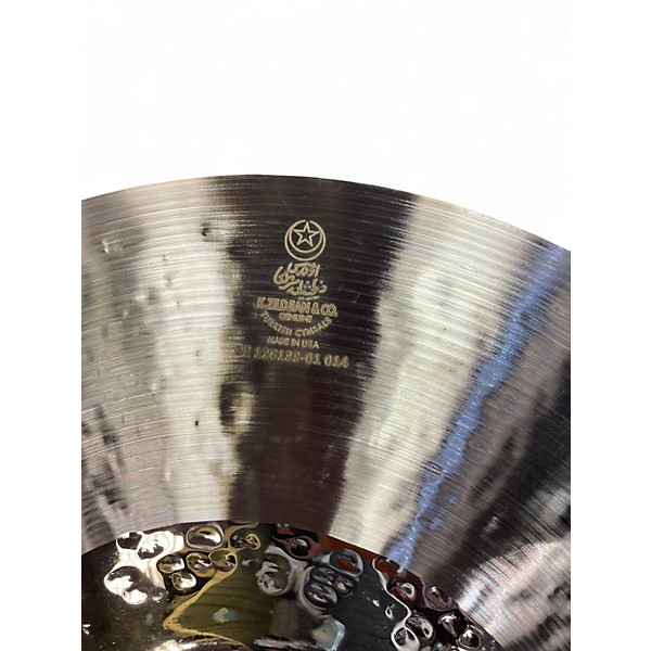 Used Zildjian 14in K Custom Hybrid Hi Hat Pair Cymbal