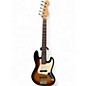 Used Fender 2004 American Jazz Bass V 3 Color Sunburst Electric Bass Guitar thumbnail