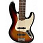 Used Fender 2004 American Jazz Bass V 3 Color Sunburst Electric Bass Guitar