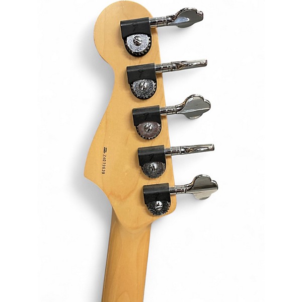 Used Fender 2004 American Jazz Bass V 3 Color Sunburst Electric Bass Guitar