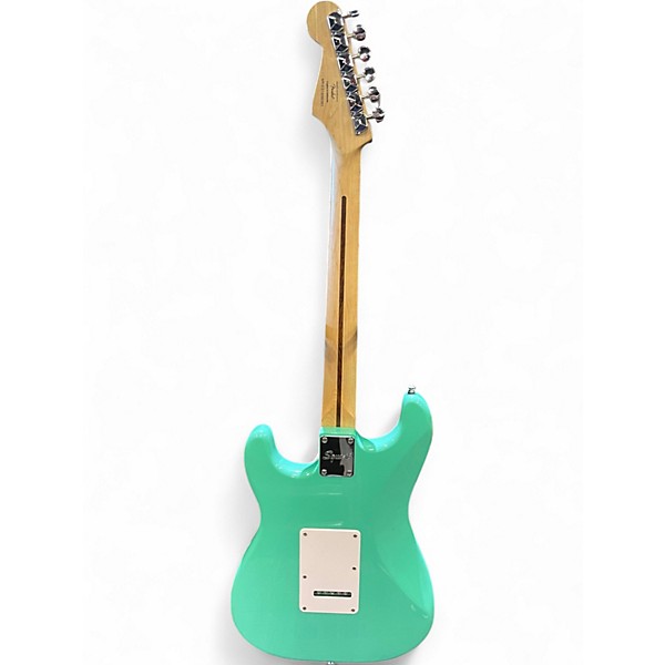 Used Squier Standard Stratocaster Seafoam Green Solid Body Electric Guitar
