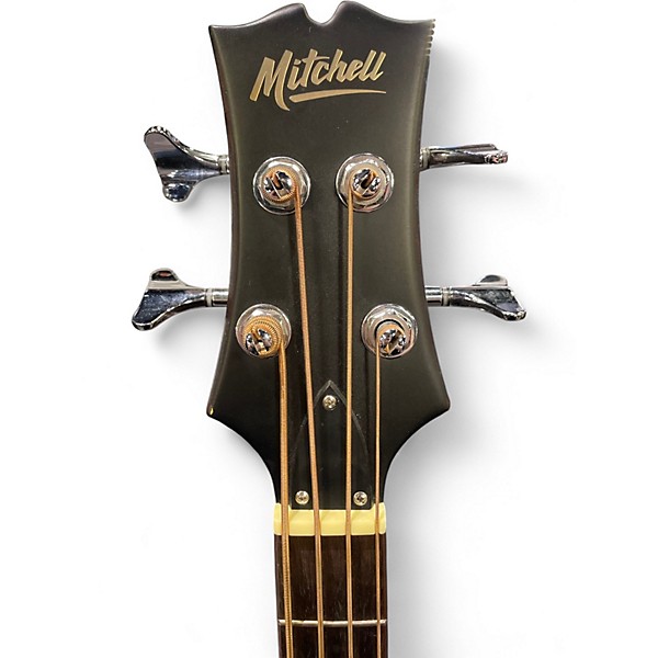 Used Mitchell T239BCEBST Mahogany Acoustic Bass Guitar