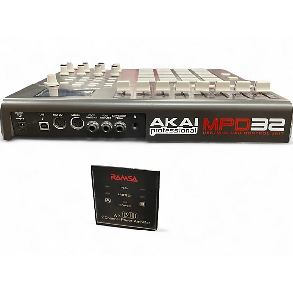 Used Akai Professional MPD32 MIDI Controller