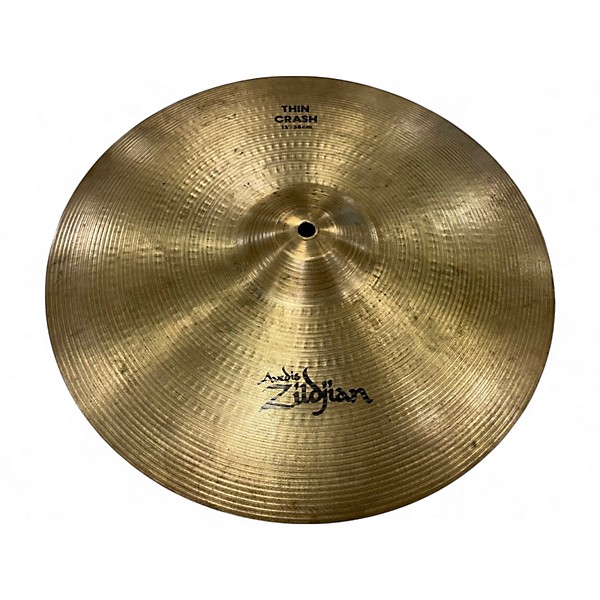 Used Zildjian 15in A Zildjian Thin Crash Cymbal