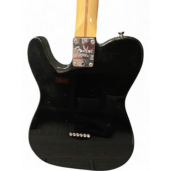 Used Fender American Standard Telecaster Black Solid Body Electric Guitar