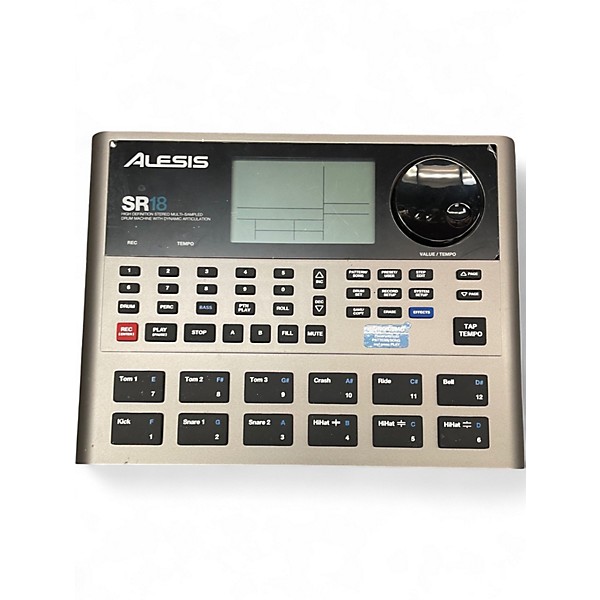 Used Alesis SR18 Drum Machine