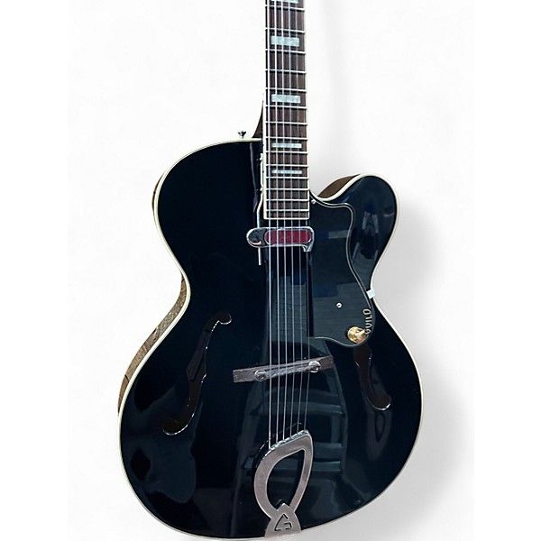 Used Guild A-150 Black Hollow Body Electric Guitar