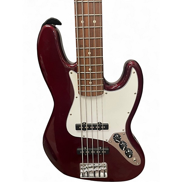 Used Fender JAZZ BASS Midnight Wine Electric Bass Guitar